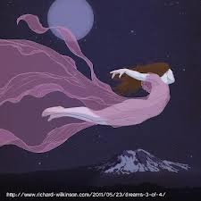 "I imagine her as a bird…"
