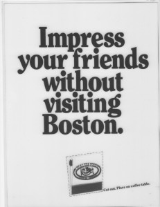 That's supposed to be a Legal's Seafood matchbook.